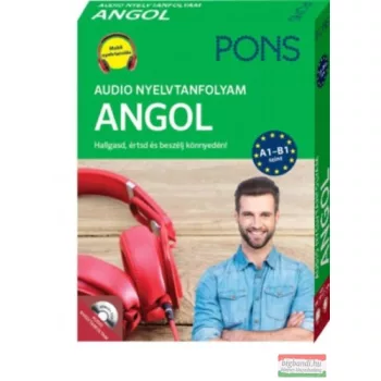 PONS Audio nyelvtanfolyam - Angol - A1-B1 szint 