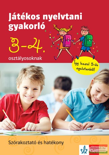 Játékos nyelvtani gyakorló 3. és 4. osztályosoknak