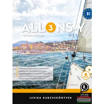   Allons-y PLUS 3 - Méthode de français - Francia kurzuskönyv B1 - CD+letölthető hanganyag