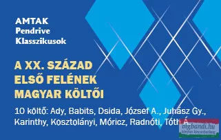 A XX. század első felének magyar költői - 10 költő (pendrive könyvek)