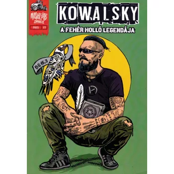 Kowalsky - A fehér holló legendája színes képregény