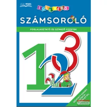 Számsoroló - Foglalkoztató és színező füzetek