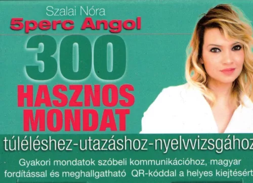 Szalai Nóra - 5 Perc Angol – 300 hasznos mondat kártyacsomag