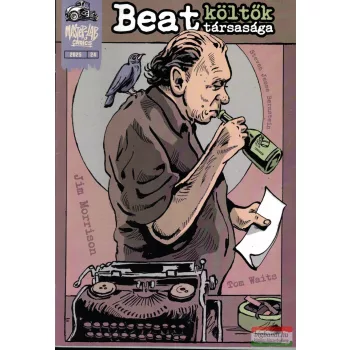 Beat költők társasága képregény