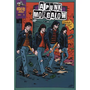 A Punk mozgalom színes képregény