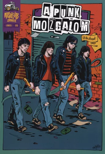 A Punk mozgalom színes képregény