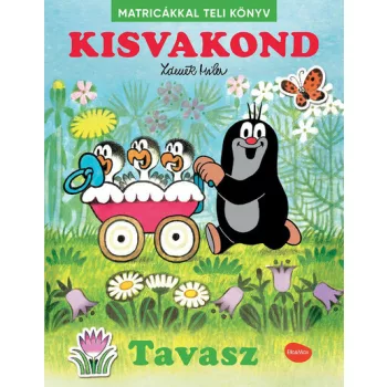 Zdenek Miler - Kisvakond - Tavasz - Matricákkal teli könyv