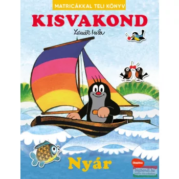 Zdenek Miler - Kisvakond - Nyár - Matricákkal teli könyv