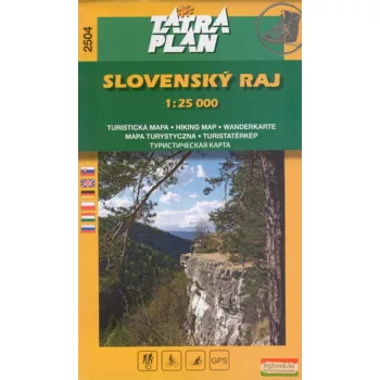 Szlovák Paradicsom turistatérkép 1:25000