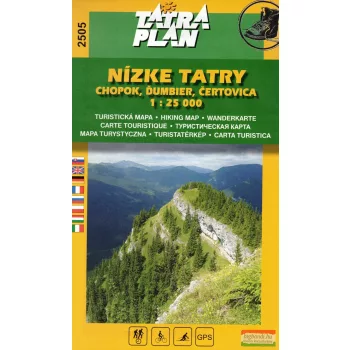 Alacsony-Tátra, Chopok turistatérkép 1:25000