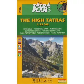 TP2502 Magas-Tátra turistatérkép 1:25000