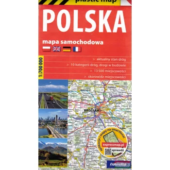 Lengyelország térkép 1:700.000
