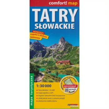 Tátra (Szlovákia-Lengyelország) turistatérkép 1:30000