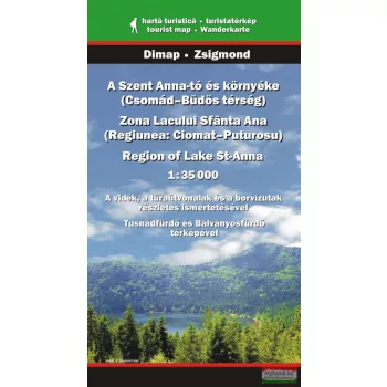   A Szent Anna-tó és környéke (Csomád-Büdös térség) 1:35000