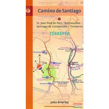 John Brierley - Camino de Santiago térképek