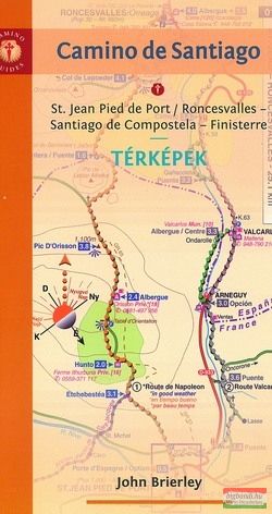John Brierley - Camino de Santiago térképek