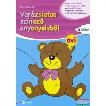   Dohar Magdolna - Varázslatos színező anyanyelvből Ovi B kötet