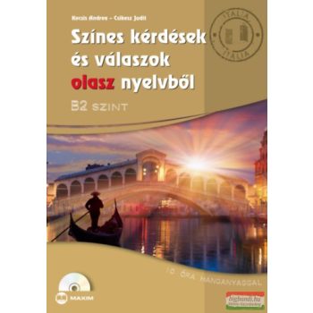   Színes kérdések és válaszok olasz nyelvből - B2 szint (CD melléklettel)
