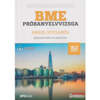  BME próbanyelvvizsga angol nyelvből – 8 középfokú feladatsor - B2 szint (letölhető hanganyaggal)