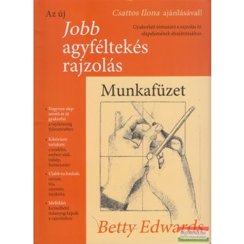   Betty Edwards - Az új jobb agyféltekés rajzolás munkafüzet