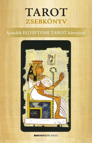 Tarot zsebkönyv - Ajándék egyiptomi tarot kártyával