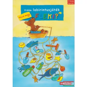 Hová megy Fleki? - Színes labirintusjáték