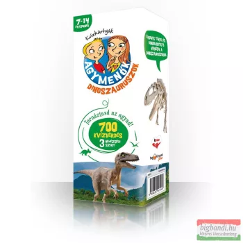 Agymenők kártya 7-14 éveseknek - Dinoszauruszok