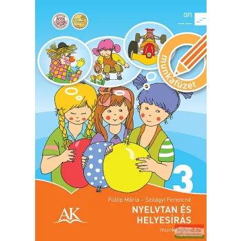   Nyelvtan és helyesírás munkafüzet 3. - felmérőfüzet melléklettel - AP-030307