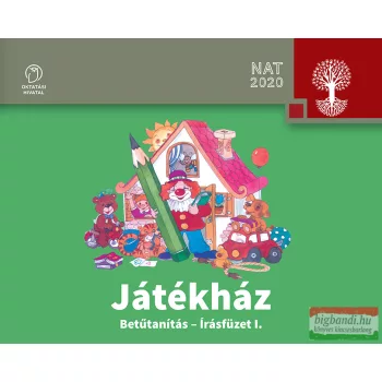   Meixner Ildikó - Játékház - Betűtanítás - Írásfüzet I. OH-SNE-MNY01M/I