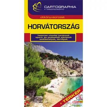 Horvátország útikönyv + térkép