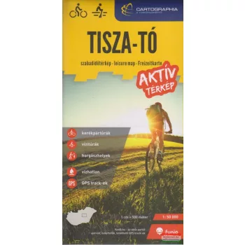 Tisza-tó 1:50000 aktív térkép
