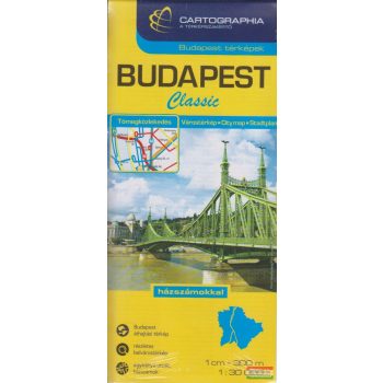 Budapest Classic (puhaborítós) térkép