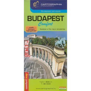 Budapest Comfort 1:30000 térkép