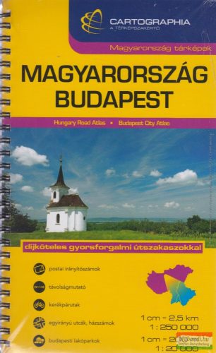 Magyarország + Budapest kombi atlasz 