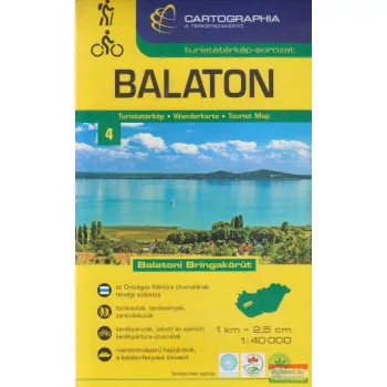 Balaton turistatérkép