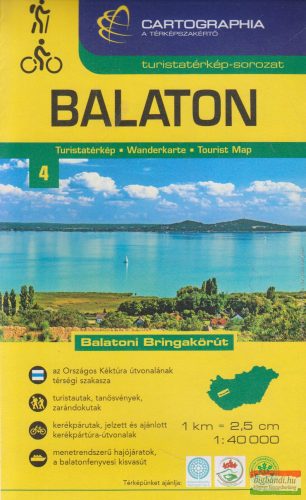 Balaton turistatérkép