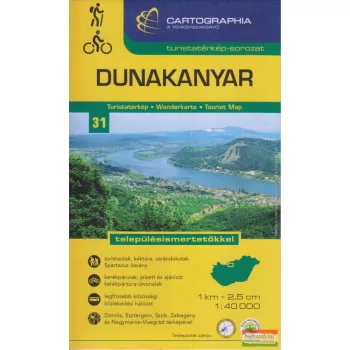 Dunakanyar turistatérkép