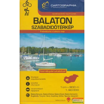 Balaton szabadidőtérkép 1:90 000