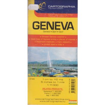 Genf várostérkép