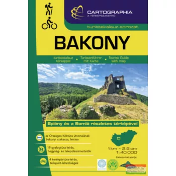 Bakony turistakalauz 1:40 000