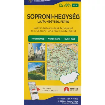 Soproni-hegység turistatérkép [TT18]