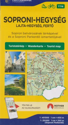 Soproni-hegység turistatérkép [TT18]