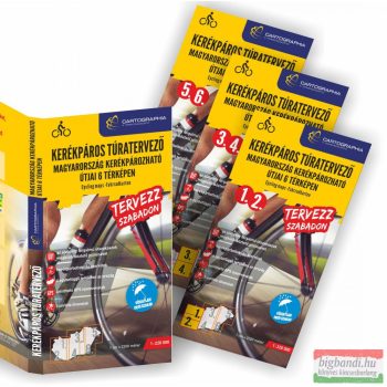Kerékpáros túratervező Magyarország térképcsomag