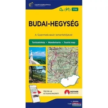 Budai-hegység turistatérkép [TT6]