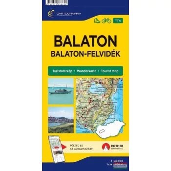Balaton – Balaton-felvidék turistatérkép