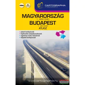 Magyarország + Budapest kombi atlasz 
