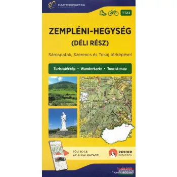 Zempléni-hegység (déli rész) turistatérkép [TT23]
