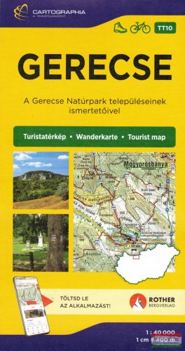 Gerecse turistatérkép TT10