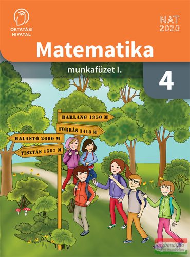 Matematika 4. munkafüzet I. kötet - OH-MAT04MA/I