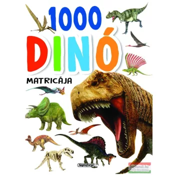 1000 dinó matricája - Fehér